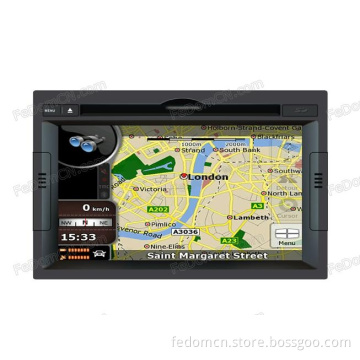 7 Inch in-Dash Car DVD Player & GPS Navigator System (C7132P3) with Radio & Bluetooth